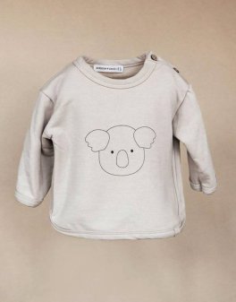Maglia Bimbo con Stampa - Sand - 4