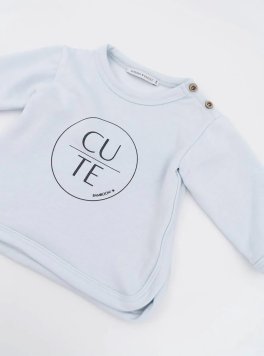 Maglia Bimbo Cute - Water Blue - 1
