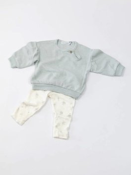 Maglia Nido d'Ape Bimba - Azzurra - 3