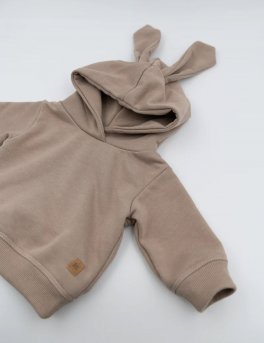 Maglia Tuta Bimbo con Orecchie - Sabbia - 2