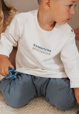 Maglia Bimbo con Logo - Offwhite - 4