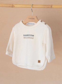 Maglia Bimbo con Logo - Offwhite - 2