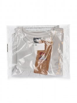 Maglietta Bimba a Maniche Lunghe con Fiocchi - Grigio Perla - 3