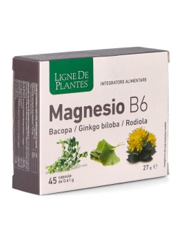 Magnesio B6 + Bacopa + Ginkgo Biloba + Rodiola - Capsule - 1