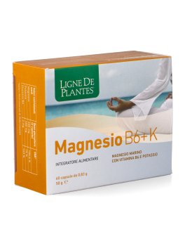Magnesio B6+K - Integratore di Magnesio Marino con Vitamina B6 e Potassio - 1