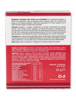 Magnesio e Potassio 100% Citrati con 9 Vitamine B - 2