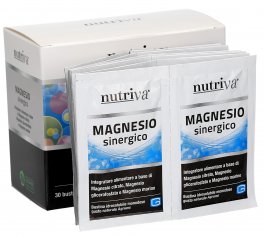 Magnesio Sinergico - Integratore a base di Magnesio Citrato, Glicerofosfato e Marino in Bustine Monodose - 3