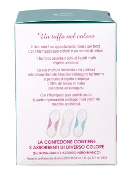 Mamipad Assorbente Notte - Flusso Abbondante - Confezione da 3 Pezzi - 4