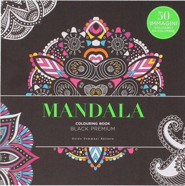 Mandala - Colouring Book - Black Premium — Libro - 1