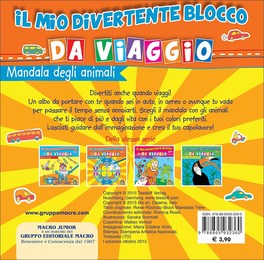 Mandala degli Animali - Il mio divertente Blocco da Viaggio — Libro - 3