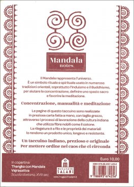 Mandala Notes - Thangka con Mandala Vajrasattva — Quaderno - 2