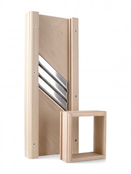 Mandolina in Legno con Cassetto a 3 Lame - 3
