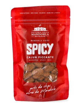Mandorla Chips con Cajun Piccante Bio - 1