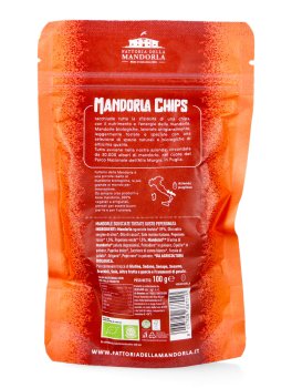 Mandorla Chips Peperonata Bio - 2