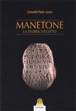 Manetone - La Storia d'Egitto