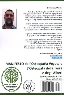 Manifesto dell'Osteopatia Vegetale — Libro - 2