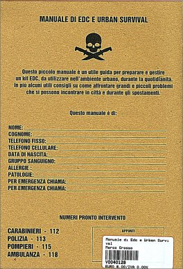 Manuale di EDC e Urban Survival — Libro - 2
