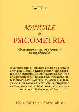 Manuale di Psicometria  — Libro - 1