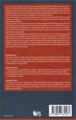Manuale di Valutazione dei Rischi Psicosociali — Libro - 2