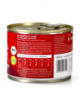 Manzo Bio con Carote e Miglio per Gatti - 2