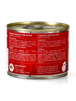 Manzo Bio con Carote e Miglio per Gatti - 3