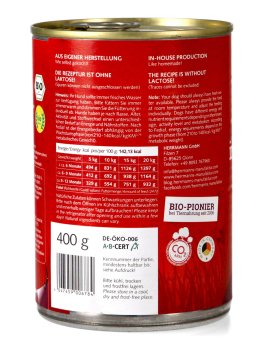Manzo Bio con Mela e Farina d'Avena per Cuccioli - 4