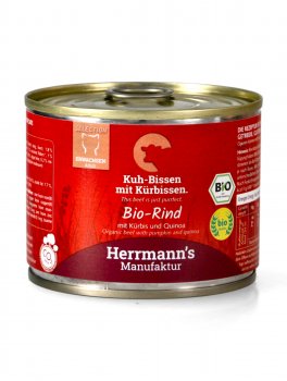 Manzo Bio con Zucca e Quinoa per Gatti - 1