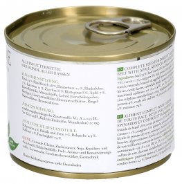 Manzo con Mela, Spinaci e Zucchine per Cani - 2
