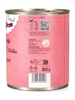 Manzo con Zucca per Cani Adulti - 2