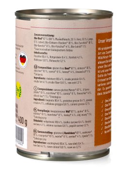 Manzo con Verdure Bio per Cani - 3