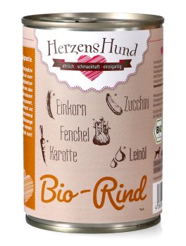 Manzo con Verdure Bio per Cani - 1