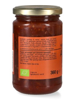 Marmellata di Arance Rosse e Cannella Bio - 3