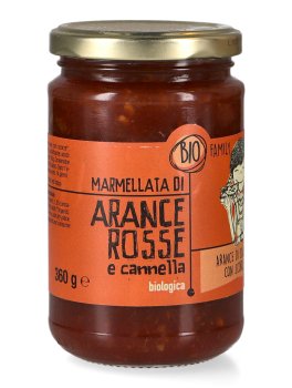 Marmellata di Arance Rosse e Cannella Bio - 1