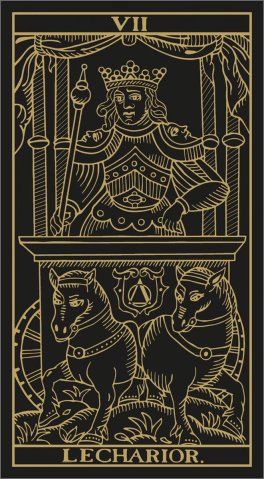 Marseille Tarot - Gold and Black Edition - 4