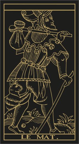 Marseille Tarot - Gold and Black Edition - 3