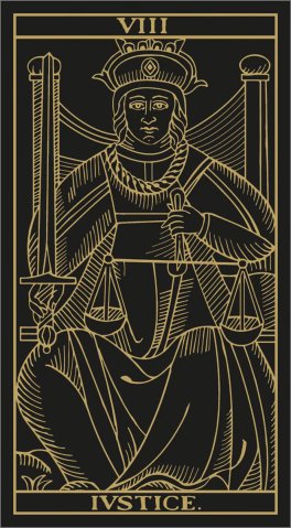 Marseille Tarot - Gold and Black Edition - 5