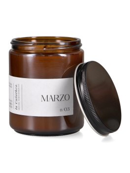 Marzo - Candela Profumata in Cera di Soia - 3