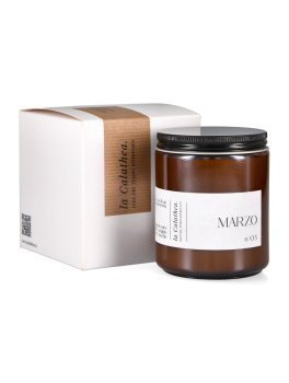 Marzo - Candela Profumata in Cera di Soia - 4