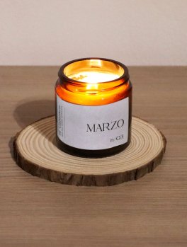 Marzo - Candela Profumata in Cera di Soia - 6