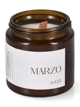 Marzo - Candela Profumata in Cera di Soia - 1