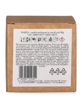 Marzo - Candela Profumata in Cera di Soia - 3