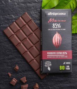 Mascao - Tavoletta di Cioccolato Extra Fondente Bio - 3