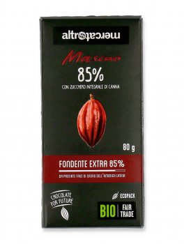 Mascao - Tavoletta di Cioccolato Extra Fondente Bio - 1