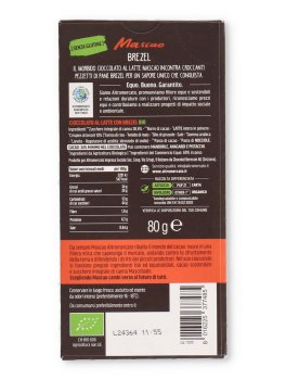 Mascao - Tavoletta di Cioccolato al Latte Bio - 2