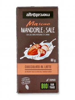Mascao - Tavoletta di Cioccolato al Latte Bio - 1