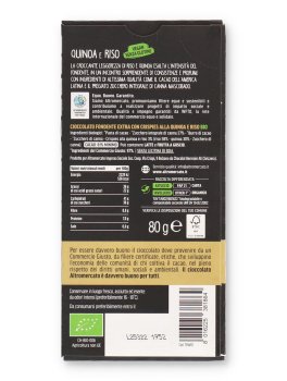 Mascao - Tavoletta di Cioccolato Fondente Extra 61% Bio - 2