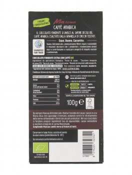 Mascao - Tavoletta di Cioccolato Fondente Extra 61% e Caffè Arabica - 2