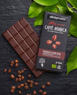 Mascao - Tavoletta di Cioccolato Fondente Extra 61% e Caffè Arabica - 3