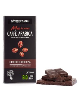 Mascao - Tavoletta di Cioccolato Fondente Extra 61% Bio - 4
