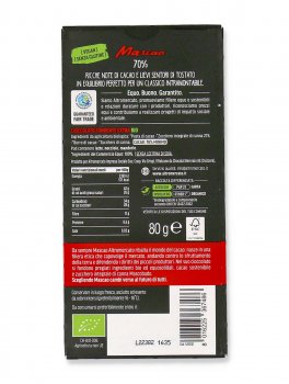 Mascao - Tavoletta di Cioccolato Extra Fondente Bio - 2